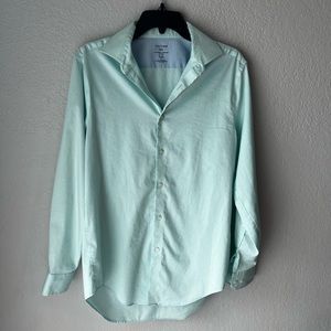 Men’s Teal Button Up Shirt